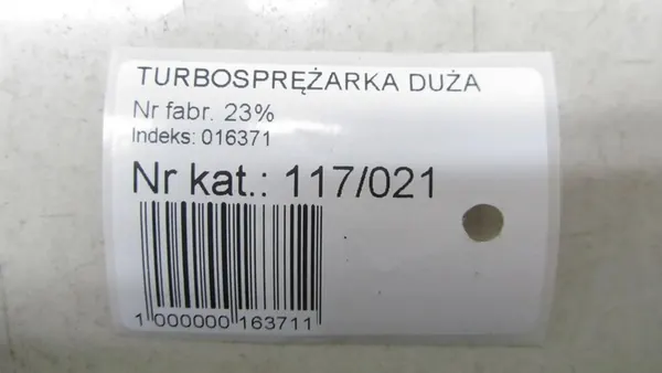 Turbocompresor VOLVO XC60 2.4 10009700017 image 3