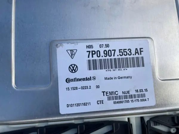 Porsche OE Ophangingmodule 7P0907553AF - Gebruikt image 3