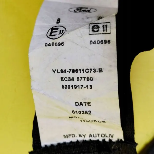 Ford OEM DRC97883 Achter gordelsluiting - Gebruikt image 4