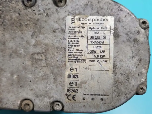 Aquecedor estacionário Webasto Toyota Avensis II T25 OEM 25228105 image 8