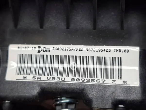 Airbag condutor OEM S26279632 para Peugeot Partner III image 4