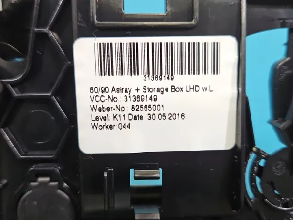 Tunnel askkopp OEM 31369149 för Volvo S90 II 2016- image 5