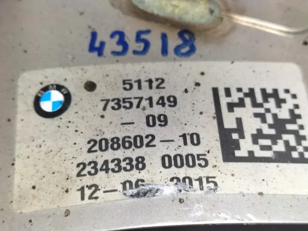 OEM 51127357149 Ponta escape traseira esquerda BMW 7 image 7