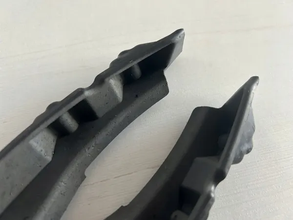 GOLF VII GTI LIFT 16-19 Guias de Para-choque Traseiro L+R OE image 9