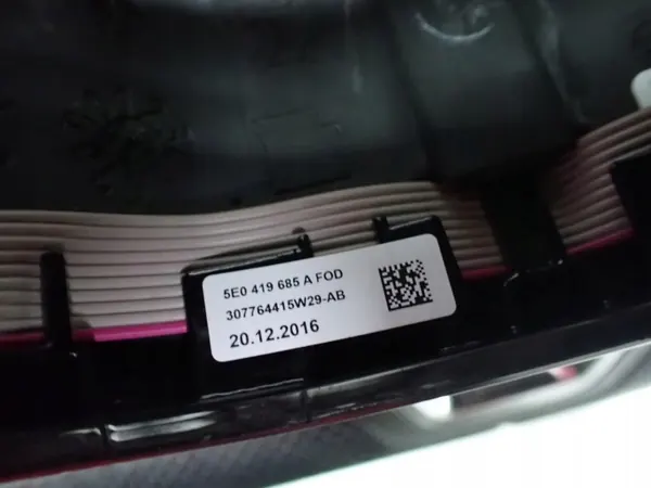 Volante Multifunção Couro OEM 565419091D Skoda image 6