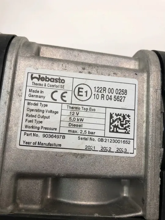 Brandstofleiding OEM 9036497B voor Webasto-verwarming Volvo S60 III image 4