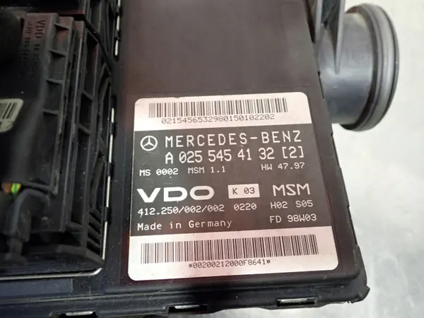 Motorstyrdator OEM A1661401100 för Mercedes W203 image 6