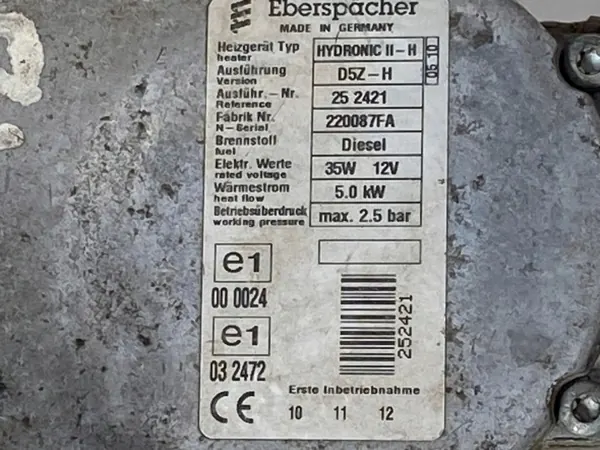 Webasto parkeerverwarming OEM 220087FA voor Toyota image 9