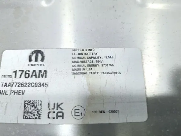 Batterie Jeep OEM 05193176AM pour Grand Cherokee V image 10