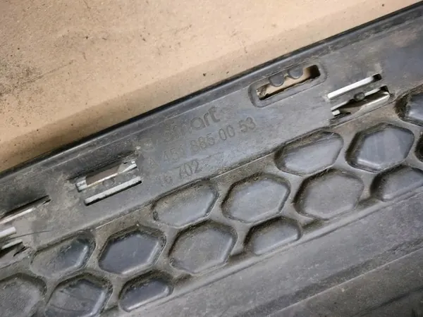 SMART FORTWO W451 Bakre Stötfångar Spoiler image 3