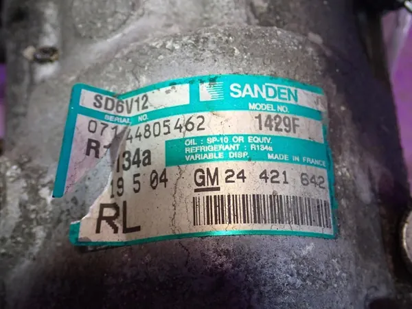 OPEL MERIVA A I 02-06 1.7 CDTI AC Kompressori 24421642 image 7