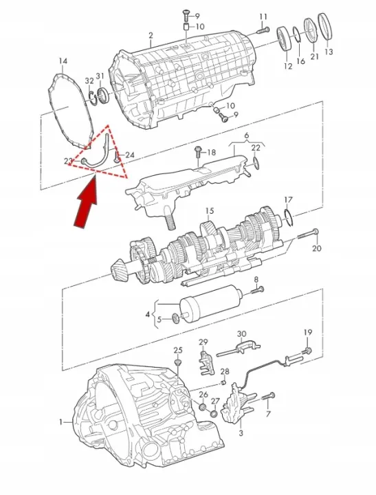 Ölleitung DL382 0CK 0CJ 0CL S-Tronic Audi image 5