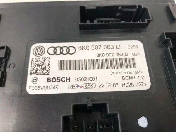 Módulo Confort Audi A5 OEM 8K0907063D - Usado image 3