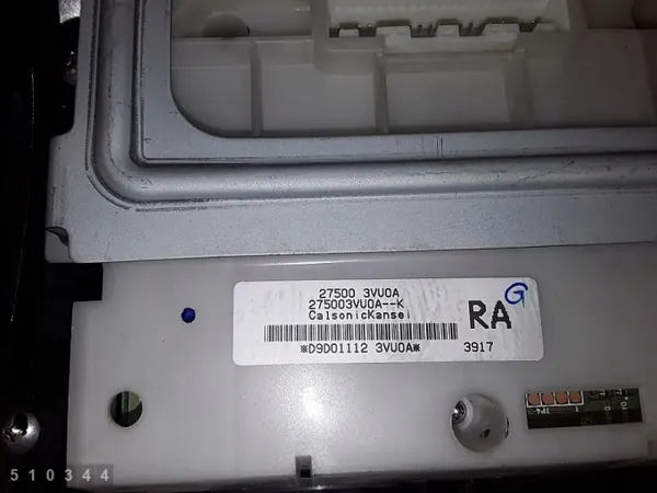 Módulo de climatización Nissan Note OEM 275003vu0a image 5