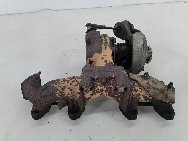 Turbo con Colector VW T4 1.9 TD OEM 028145701E image 5