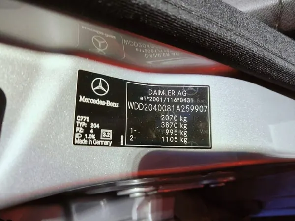 MERCEDES C-KLASA W204 07-10 LINKER ACHTERLICHT A2048202964 image 3