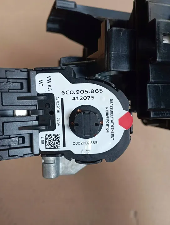 VW POLO 6C Combinatieschakelaar Ontsteking Europa 6C0953501A image 6