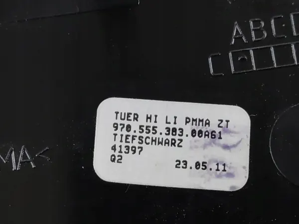 Porsche Panamera Takaoven Koriste OEM 97055538300 image 4