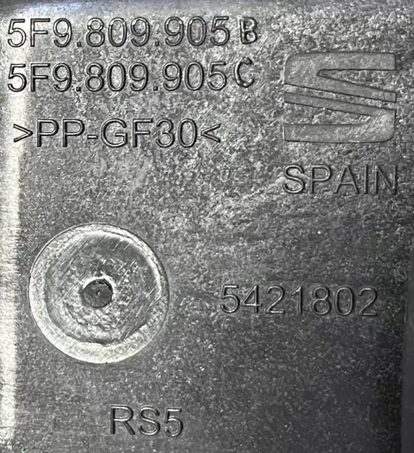 Trappe à carburant OEM 5F9809905B pour SEAT Leon III 2012-2020 image 5
