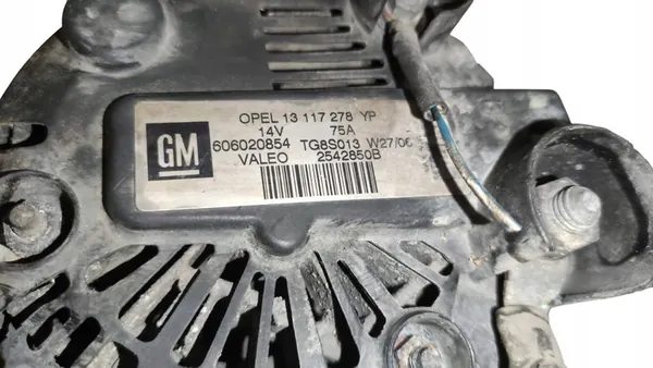 Vaihtovirtageneraattori Opel Corsa C Meriva A 1.3 CDTI TG8S013 image 9