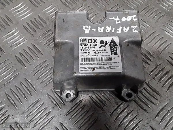 2007 Opel Zafira B ECU 13246046 Usado image 2