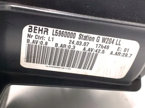 Fläktmotor Mercedes W204 L5960000 image 5