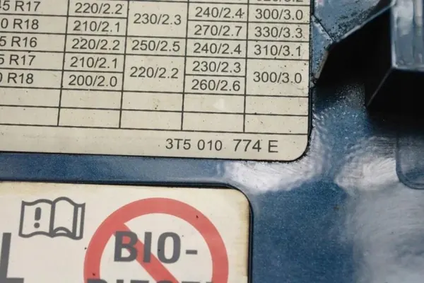 Polttoainesäiliön kansi OEM 3T5010774E Skoda Superb II image 3