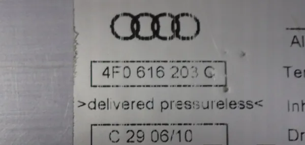 Réservoir de pression OEM 4F0616203C Audi A6 C6 Allroad image 6