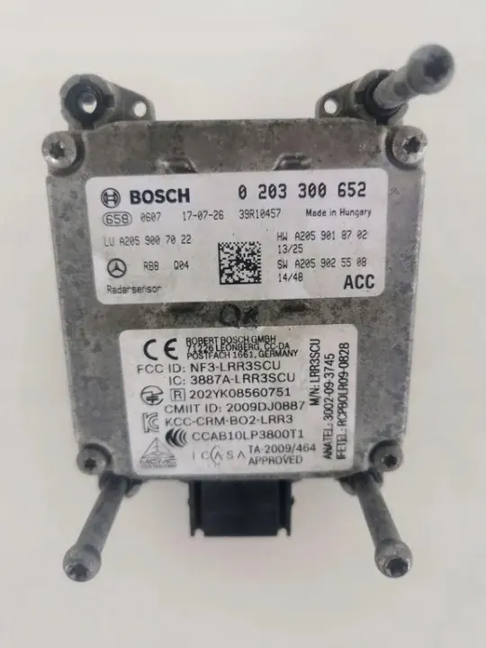 Radar Mercedes-Benz OEM A2059007022 para Clase C W205 image 3
