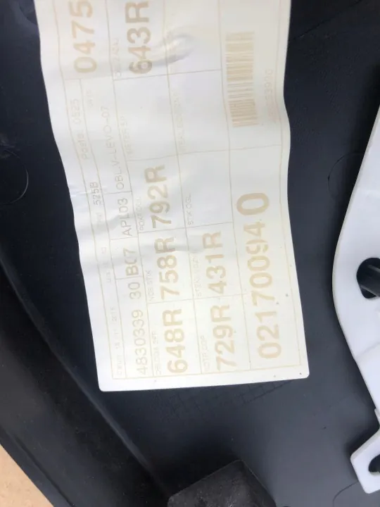 OEM 809012648R Dörrklädsel Vänster Fram Twingo 3 image 3