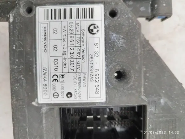 BMW Ontsteekschakelaar OEM 6922648 voor 7 Serie E65/E66/E67 image 4