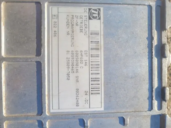 Unidad Control Caja ZF OEM 0260001041 - Usado image 4