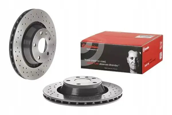 Disco de Freio Traseiro Audi TT Quattro 06 Brembo 09.9768.1X image 9