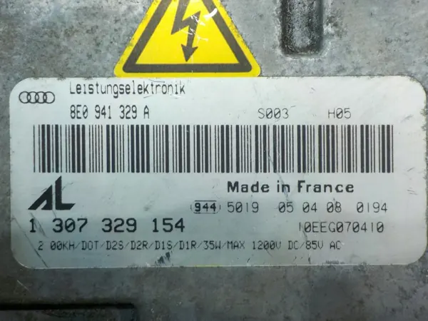 Audi Xenon Vorschaltgerät OEM 8E0941329A Links Vorne image 4