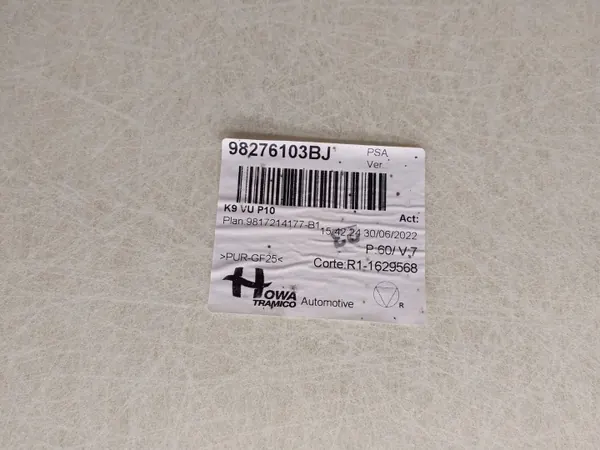 Toyota ProAce City Binnenbekleding OEM 98276103BJ Gebruikt image 10