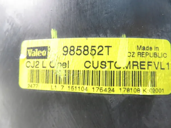 Valeo Fläkt OEM 985852T för Opel Vectra C image 3