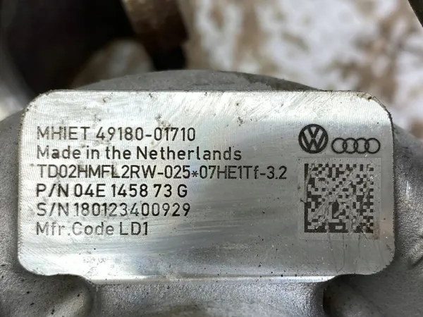 Turboahdin OEM 04E145873G VW Cupra Leon 1.4 TSI:lle image 3