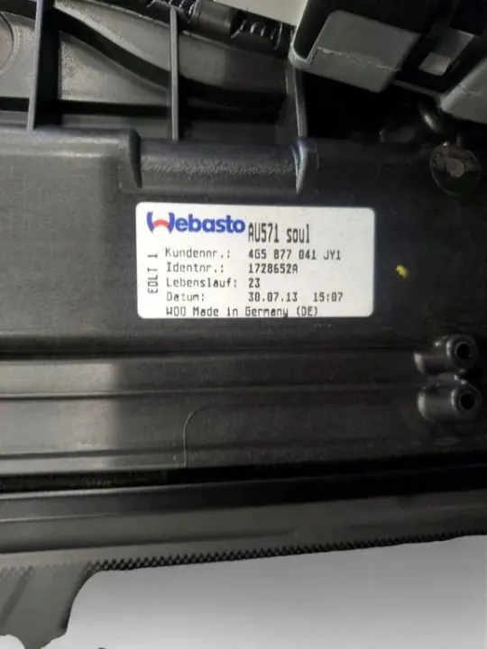 Audi OE 4G5877041 Schiebedach - Gebrauchter Zustand image 3