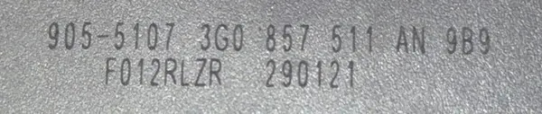 Käytetty VW Skoda sisäpeili OEM 3G0857511AN 9B9 image 10