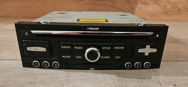 Radio OEM 96661986XT avec CD, GPS et Bluetooth image 2