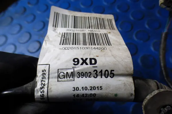 Cableado Motor Opel Astra K OEM CART39023105 image 3