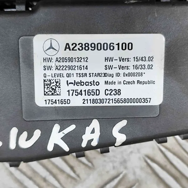 Schiebedachmotor OEM A2059013212 für Mercedes-Benz E Coupé image 7