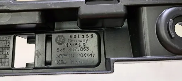 VW GOLF 6 VI Suporte de Para-choque Traseiro 5K6807863 image 6