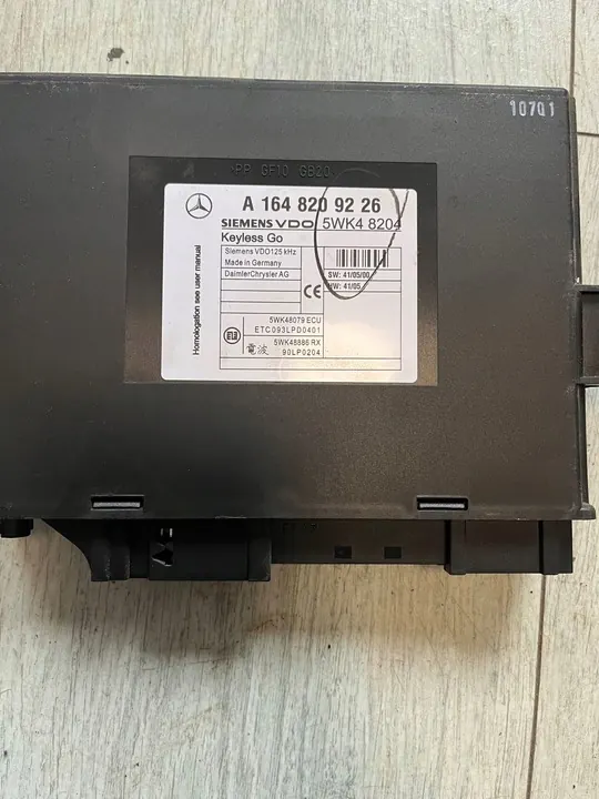 Keyless Module (KESSY) Mercedes-Benz GL X164 A1648209226 image 3