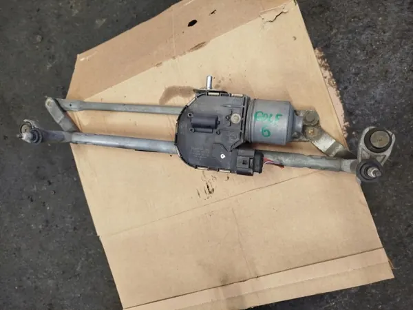 OEM 1K1955023H Vindrutetorkarmotor-mekanism fram VW Golf VI image 2