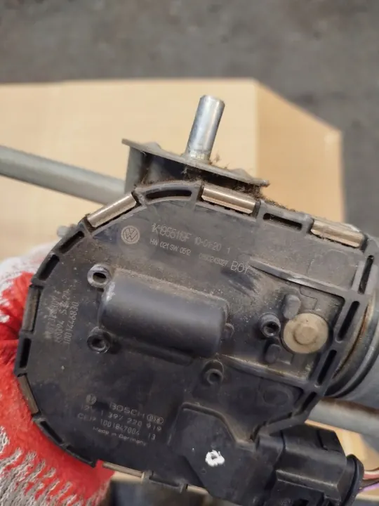 OEM 1K1955023H Vindrutetorkarmotor-mekanism fram VW Golf VI image 5