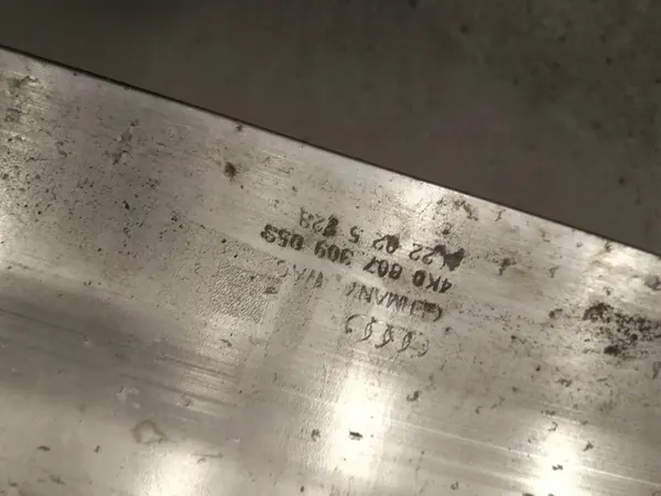 AUDI A6 C8 Takapuskuri 4K0807309 image 5