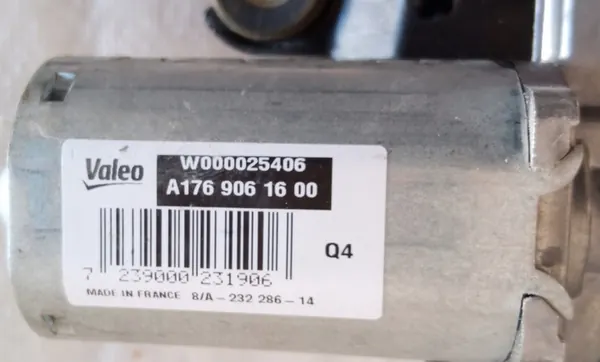 MERCEDES A W176 AMG 2.0 CDI Heckwischermotor A1769061600 image 5