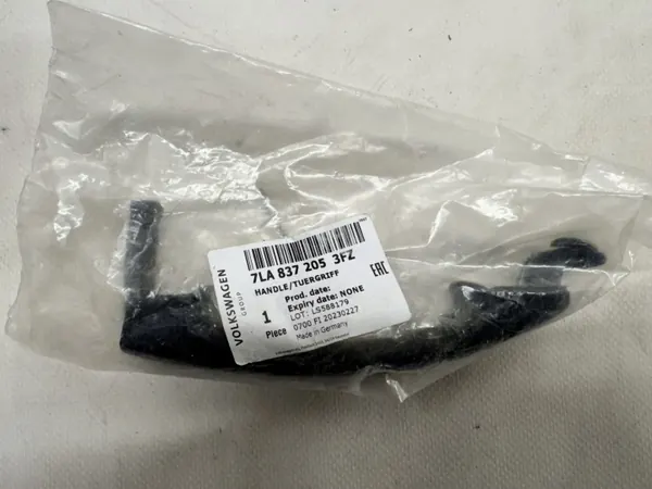 Gebrauchte Audi OE Außentürgriff Schwarz 7LA8372053FZ image 2