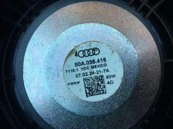 Haut-parleur Subwoofer Audi Q5 80A OEM 80A035382 image 9